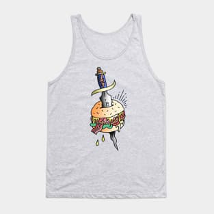 Burger Tank Top